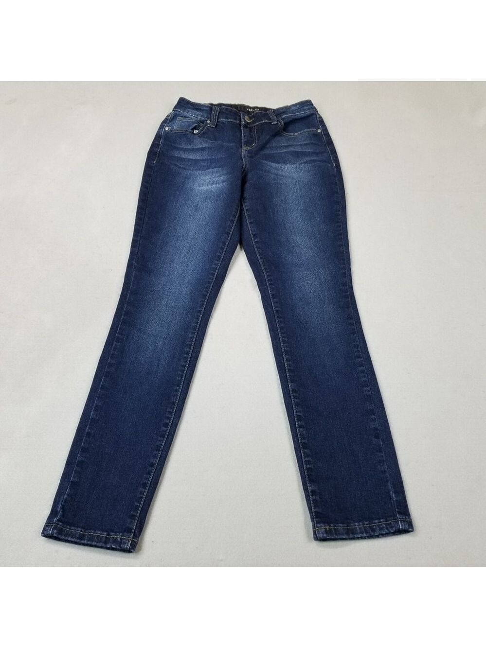 Versona Jeans Size 27 Blue Denim Modern Stretch 26X27 Straight - Picture 3 of 11